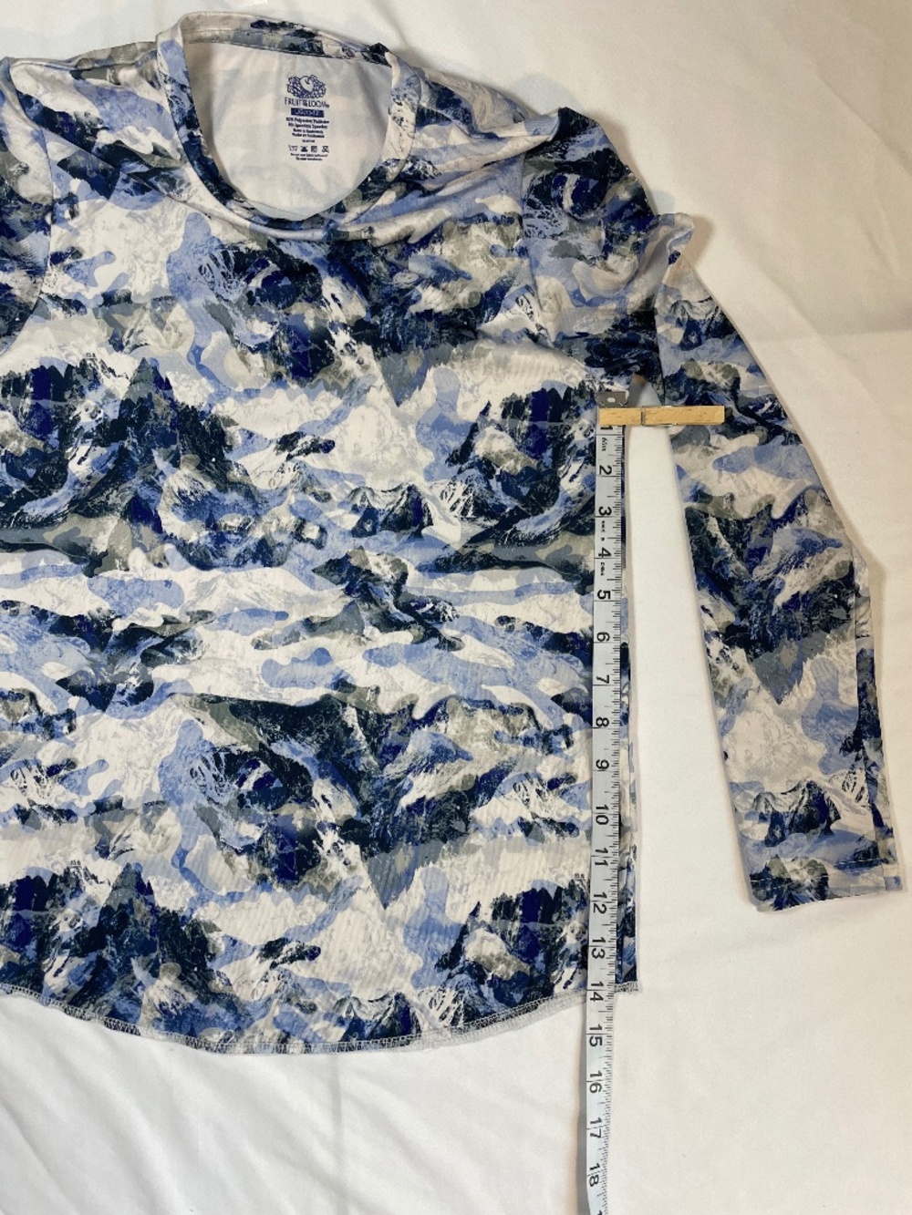 Base Layer Thermals Mountain Pattern
